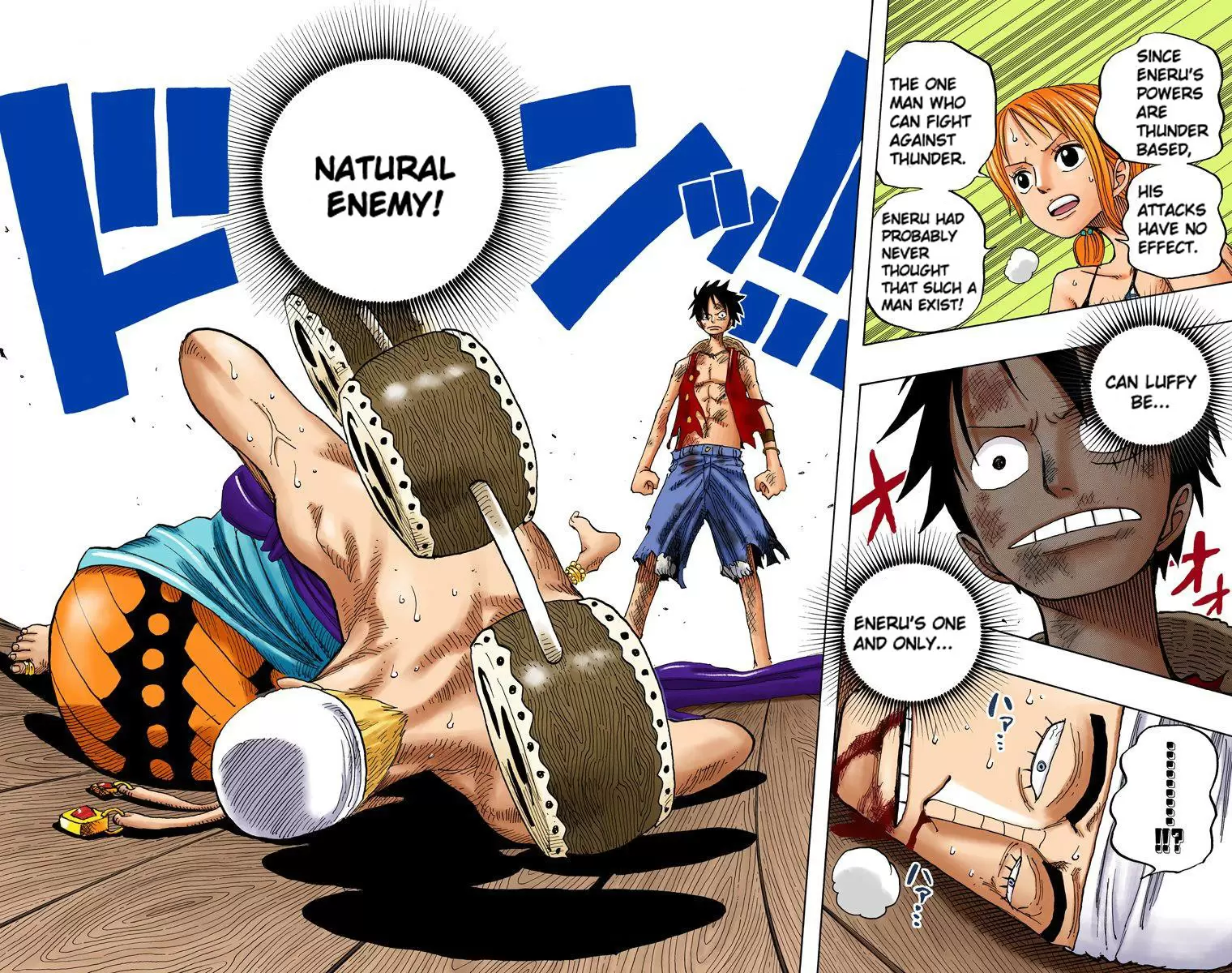One Piece - Digital Colored Comics Vol.30 Chapter 279: Pirate Luffy Vs God Enel