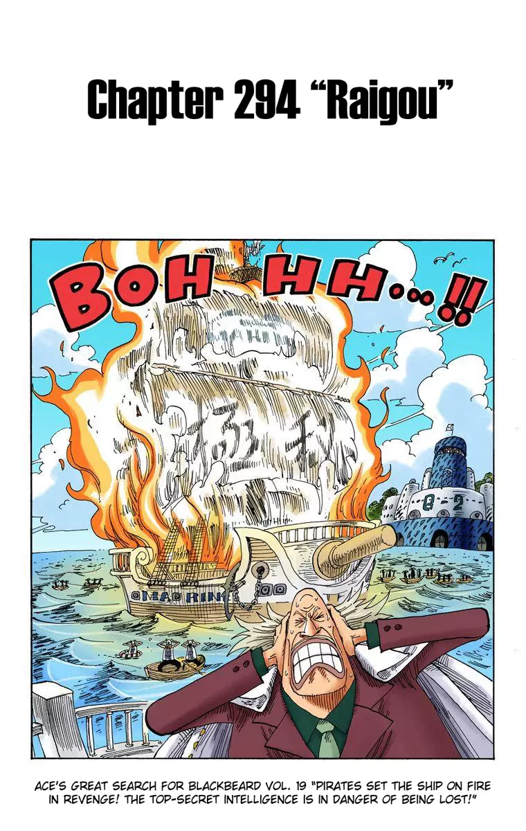 One Piece - Digital Colored Comics Vol.31 Chapter 294: Raigou
