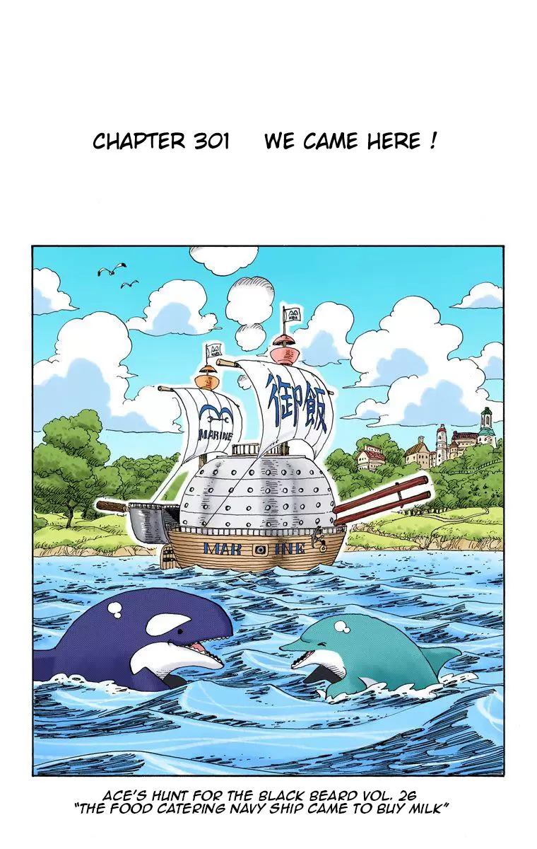 One Piece - Digital Colored Comics Vol.32 Chapter 301: We Came Here!