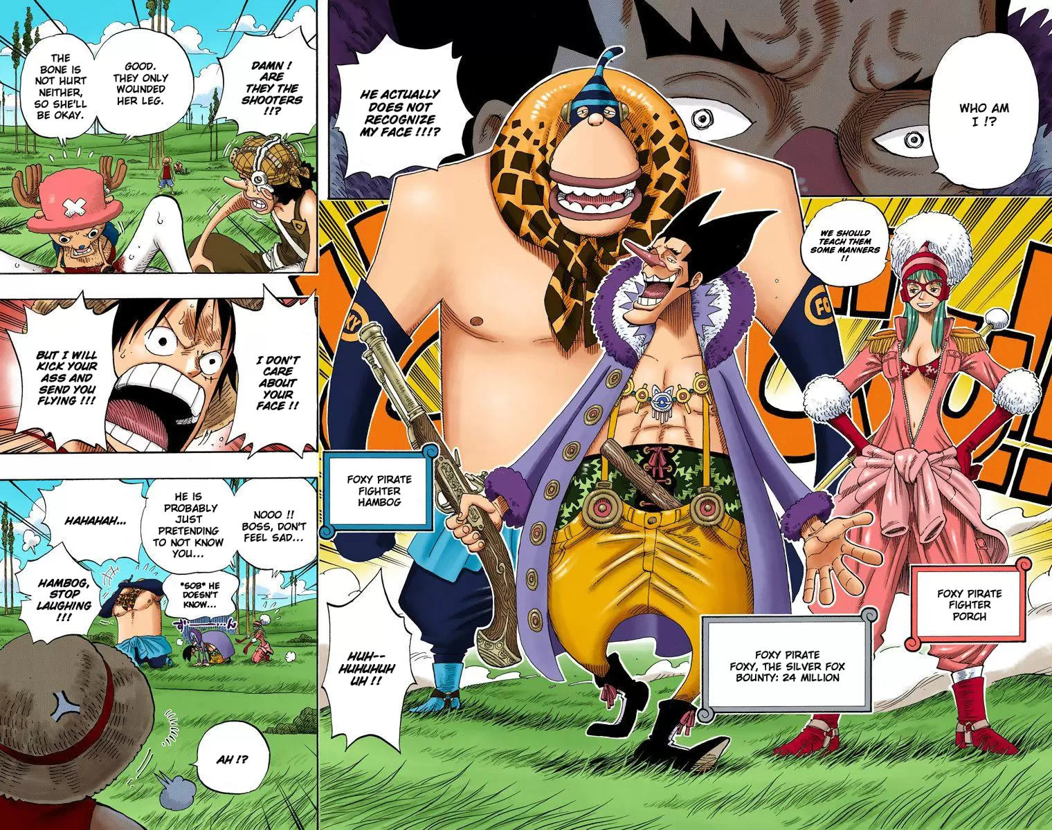 One Piece - Digital Colored Comics Vol.32 Chapter 305: Foxy, The Silver Fox