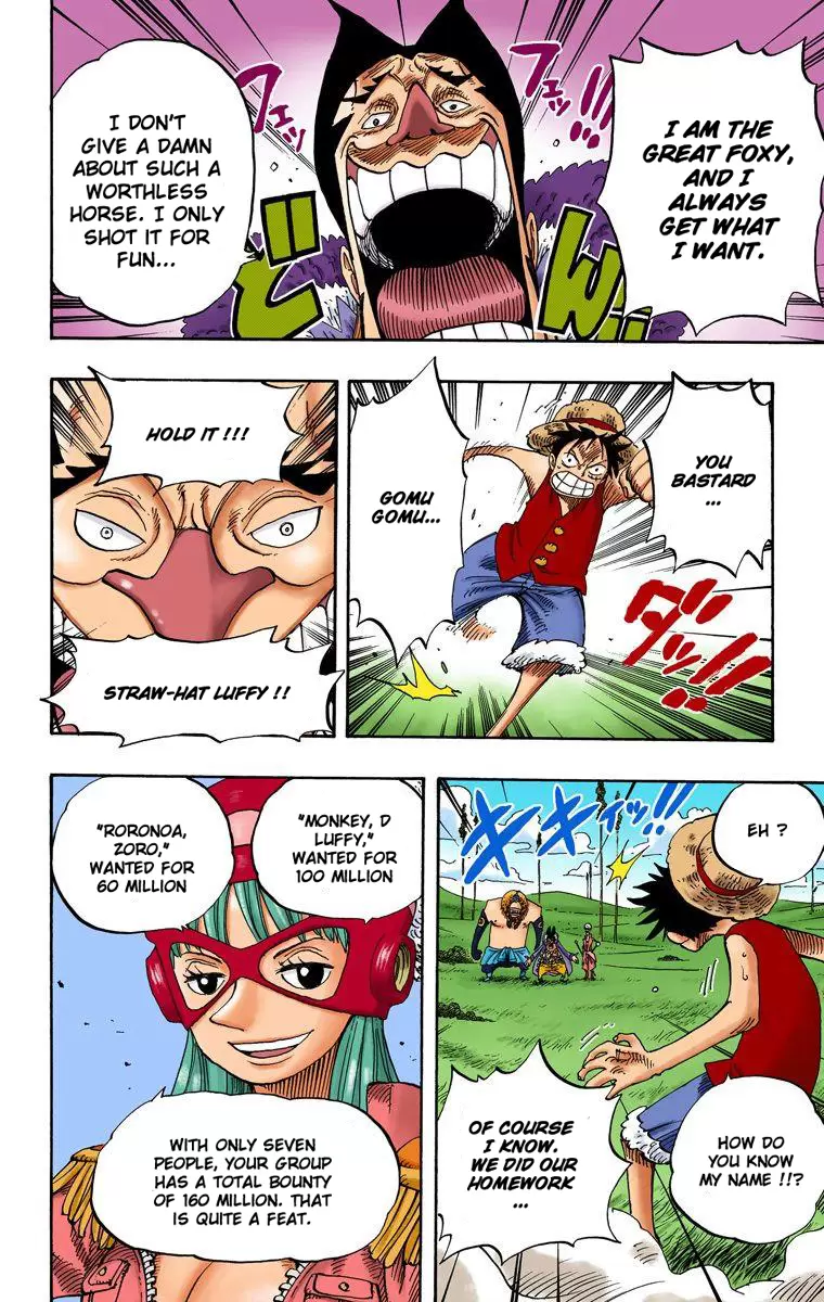 One Piece - Digital Colored Comics Vol.32 Chapter 305: Foxy, The Silver Fox