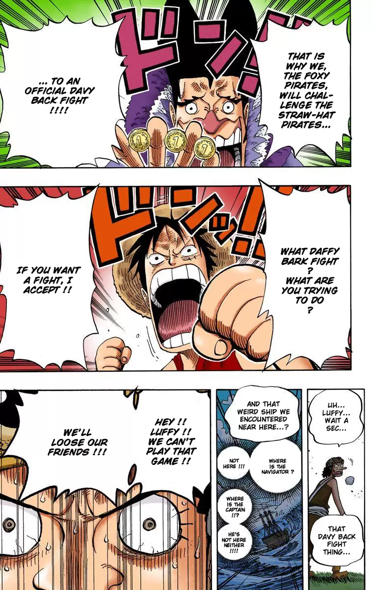 One Piece - Digital Colored Comics Vol.32 Chapter 305: Foxy, The Silver Fox