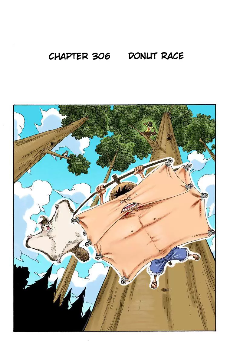 One Piece - Digital Colored Comics Vol.33 Chapter 306: Donut Race