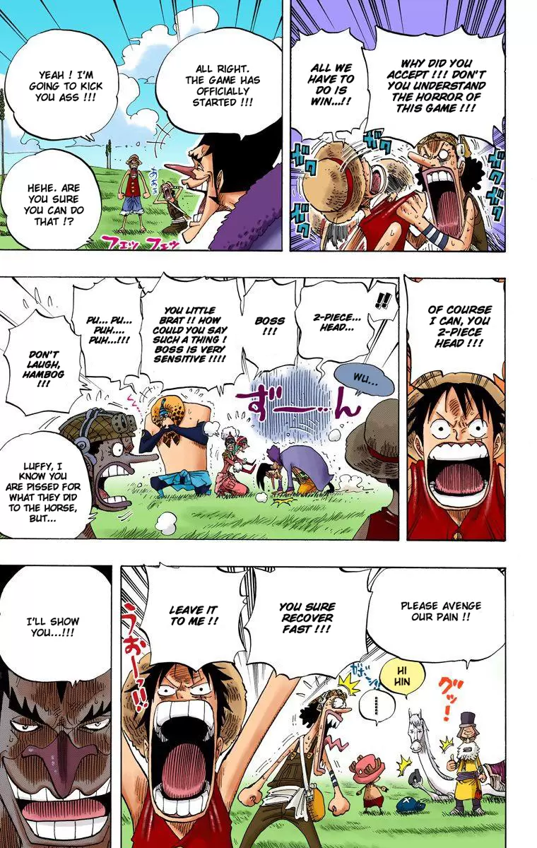 One Piece - Digital Colored Comics Vol.33 Chapter 306: Donut Race