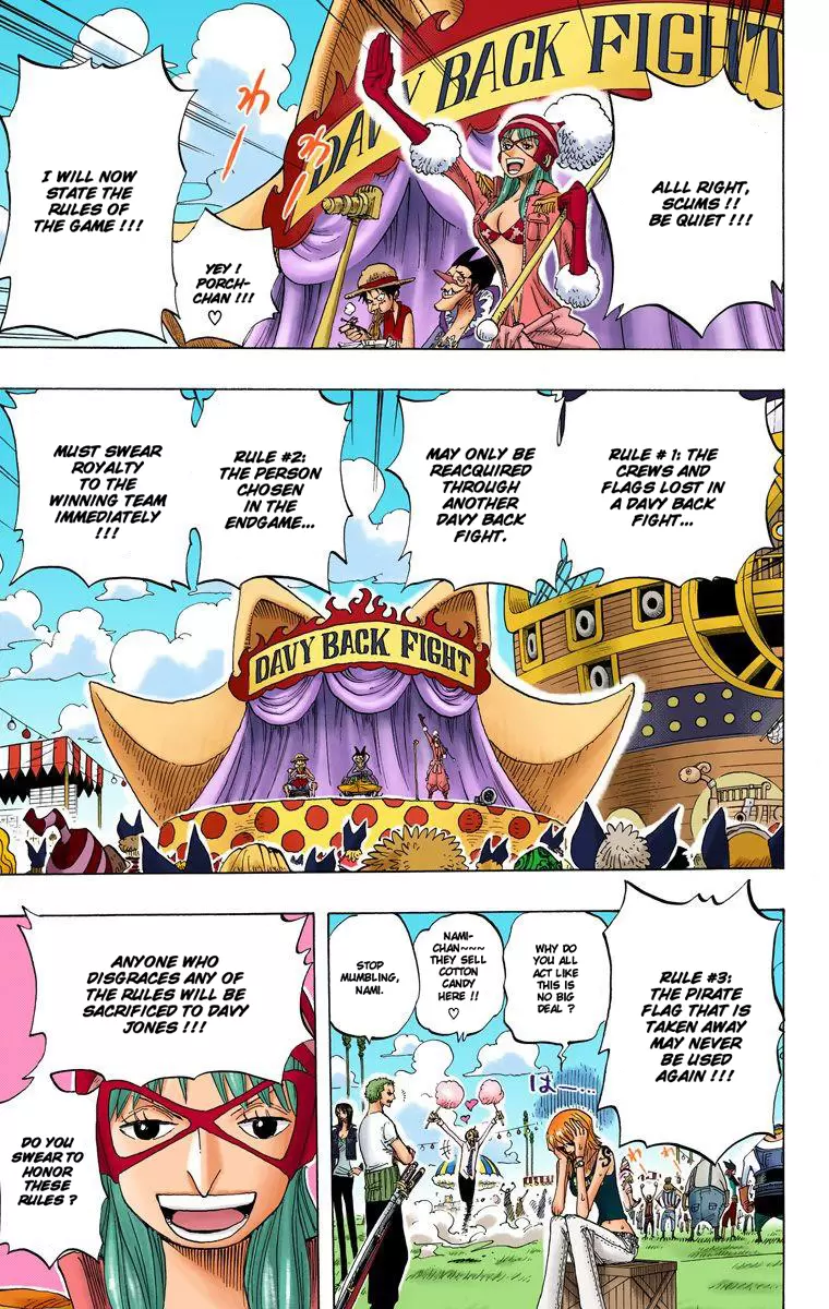 One Piece - Digital Colored Comics Vol.33 Chapter 306: Donut Race