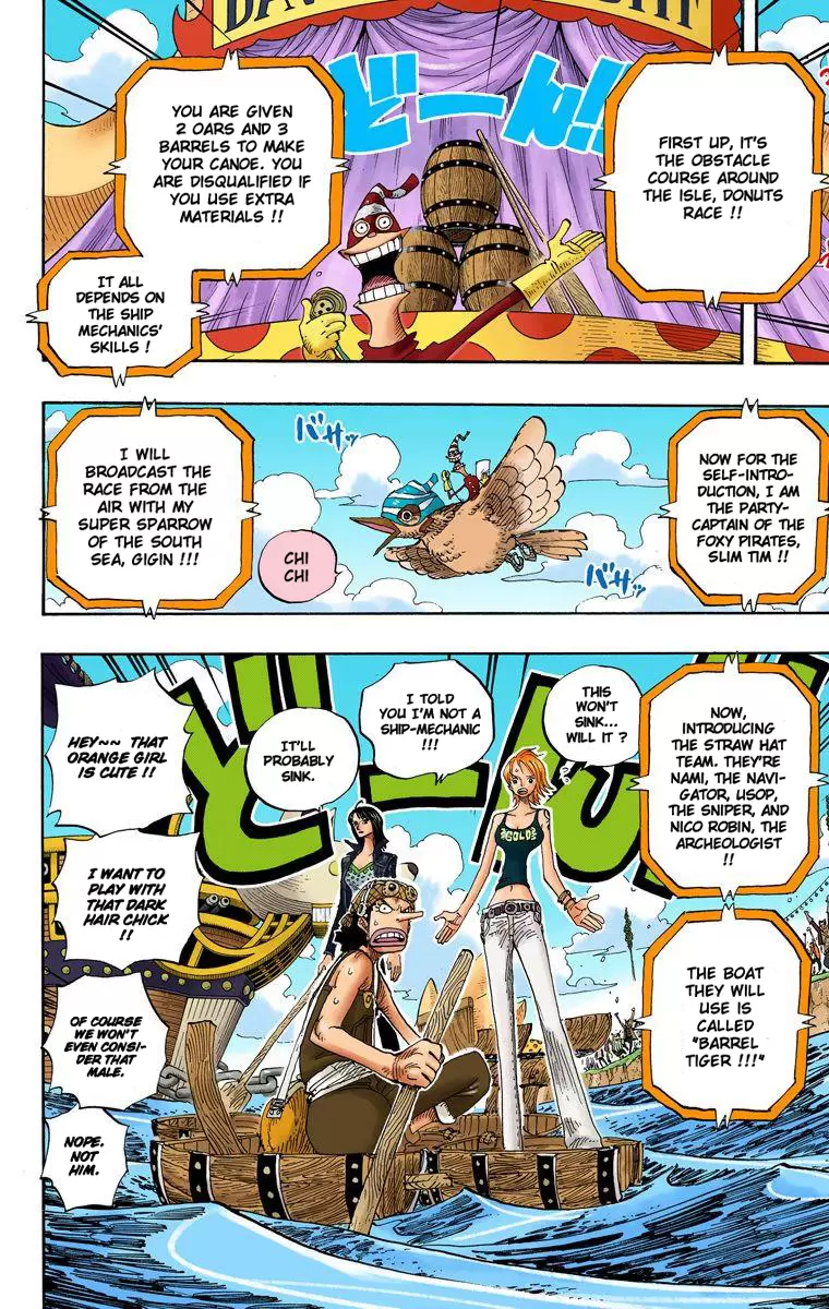 One Piece - Digital Colored Comics Vol.33 Chapter 306: Donut Race
