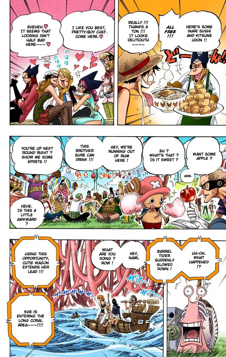 One Piece - Digital Colored Comics Vol.33 Chapter 308: Obstacle Warfare