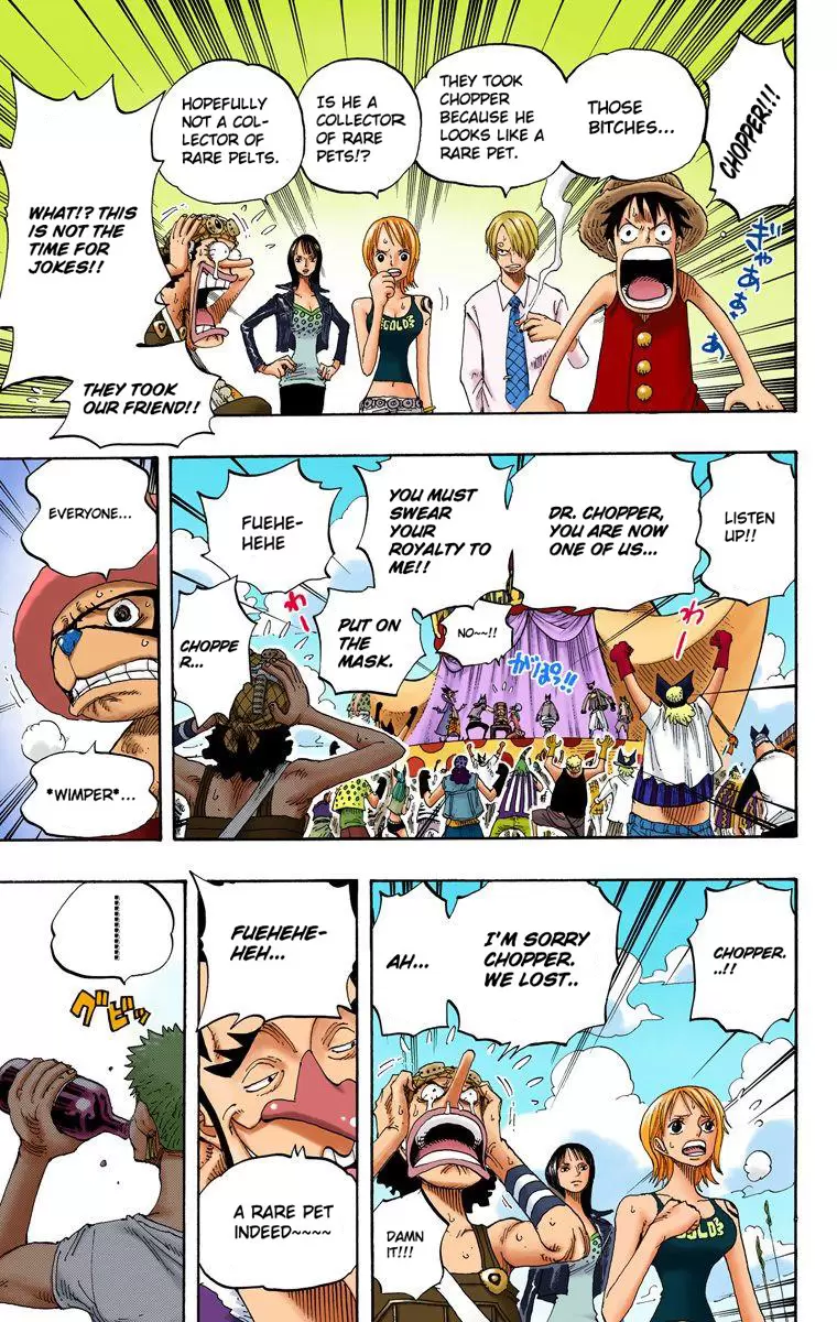 One Piece - Digital Colored Comics Vol.33 Chapter 309: The Groggy Monsters