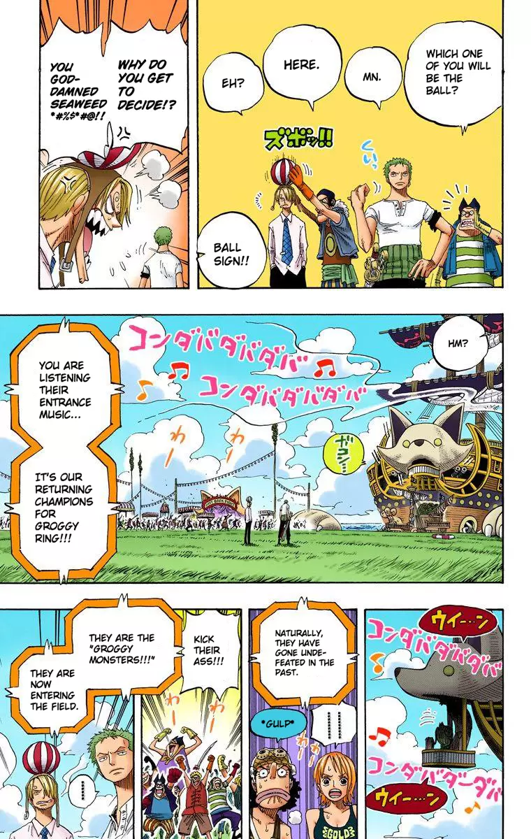 One Piece - Digital Colored Comics Vol.33 Chapter 309: The Groggy Monsters