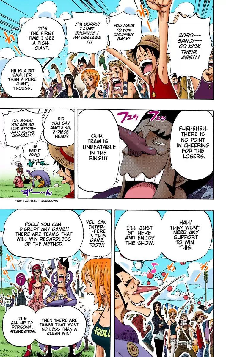 One Piece - Digital Colored Comics Vol.33 Chapter 310: Groggy Ring