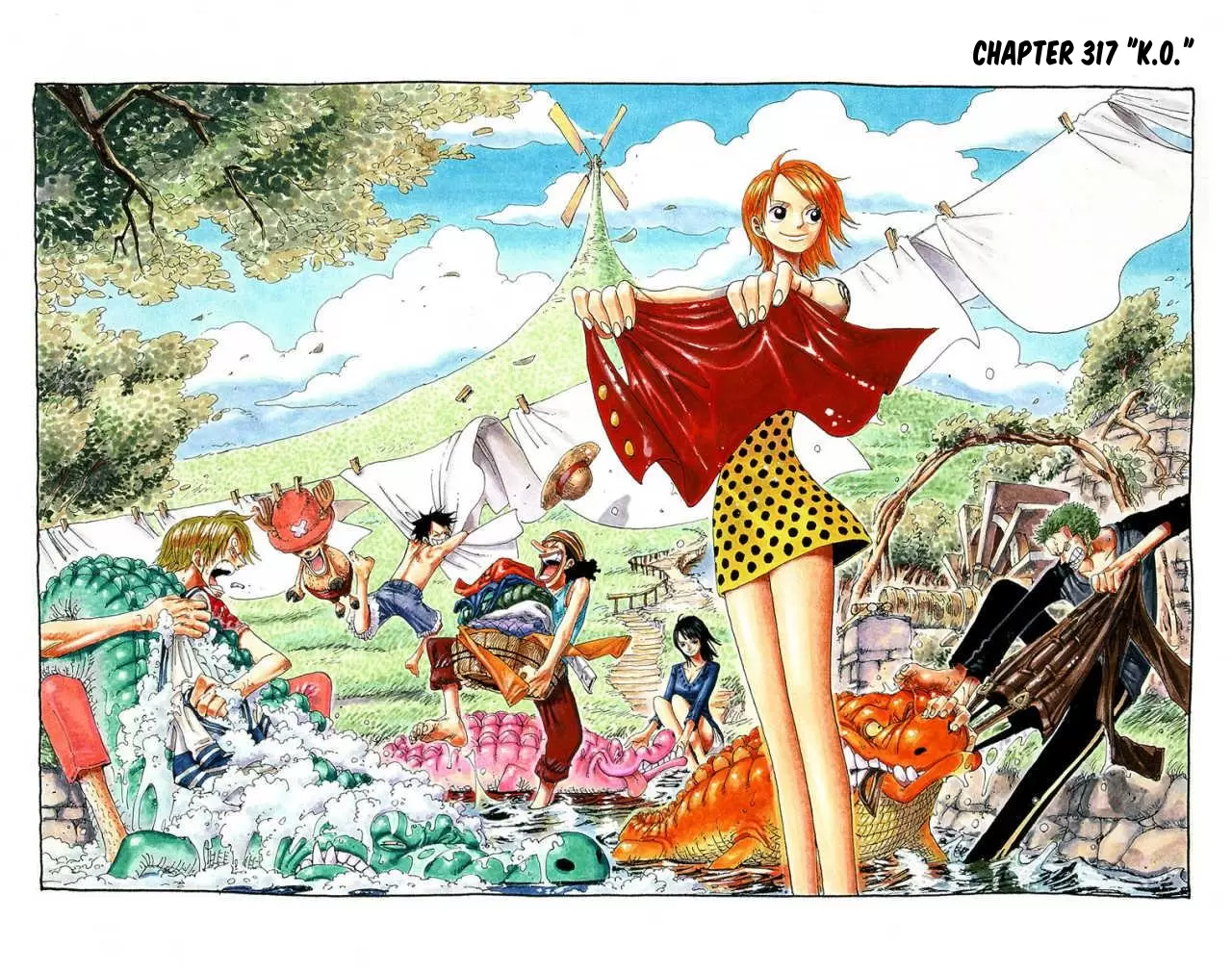 One Piece - Digital Colored Comics Vol.34 Chapter 317: K.o.