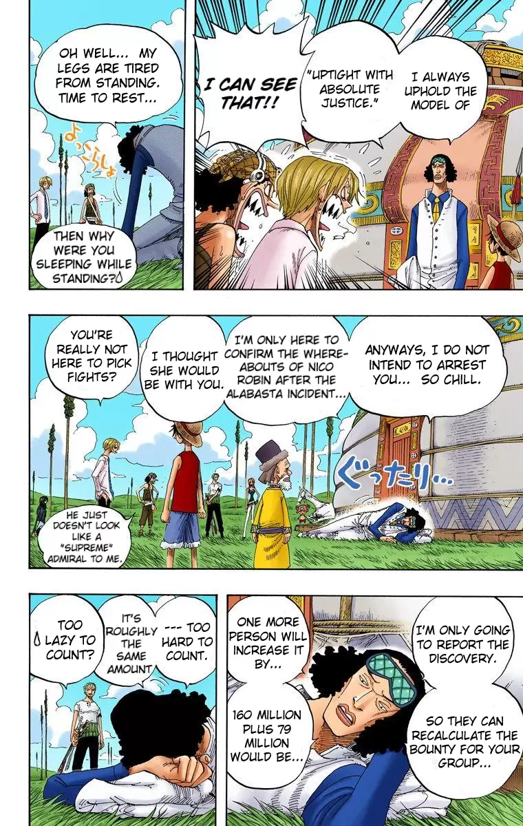 One Piece - Digital Colored Comics Vol.34 Chapter 319: The Admiral Of The Marine Headquarters, Aokiji