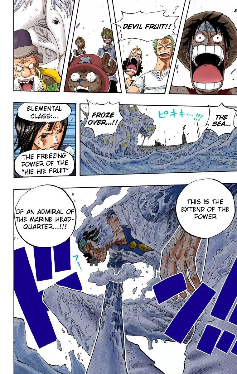 One Piece - Digital Colored Comics Vol.34 Chapter 319: The Admiral Of The Marine Headquarters, Aokiji