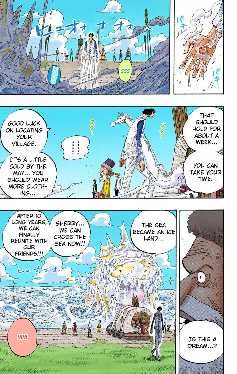 One Piece - Digital Colored Comics Vol.34 Chapter 319: The Admiral Of The Marine Headquarters, Aokiji