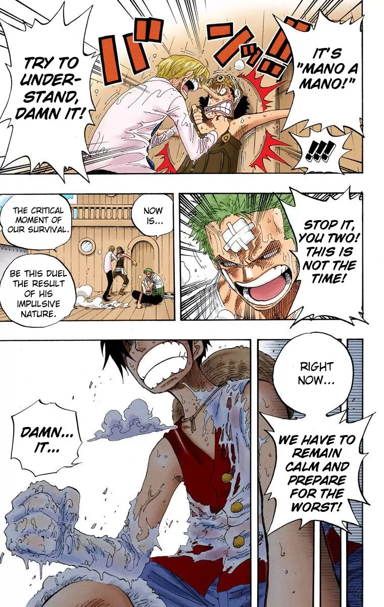 One Piece - Digital Colored Comics Vol.34 Chapter 321: Mano A Mano