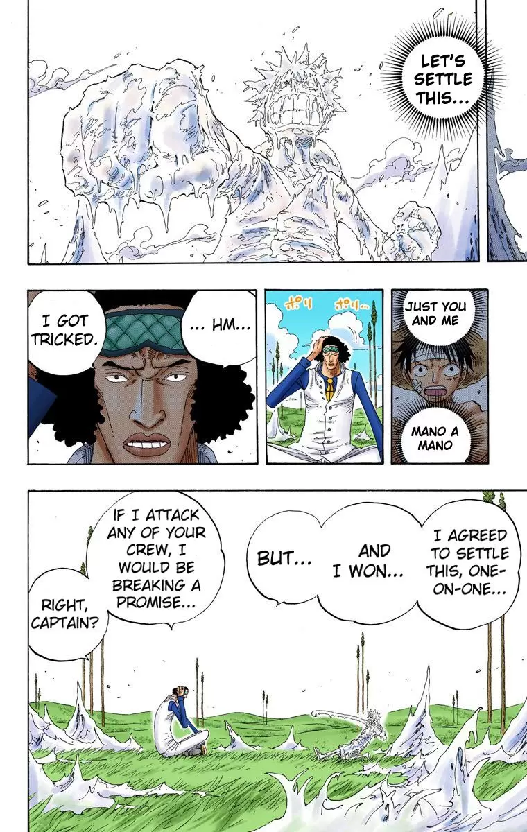 One Piece - Digital Colored Comics Vol.34 Chapter 321: Mano A Mano