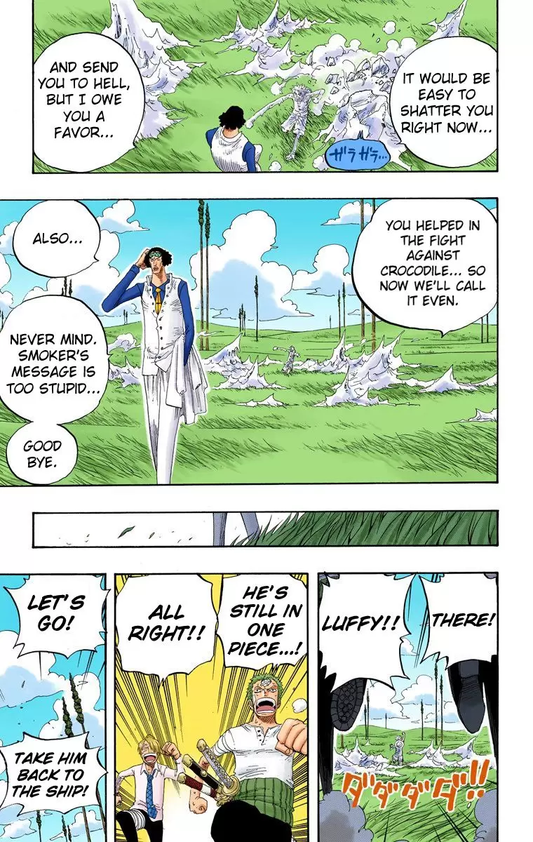 One Piece - Digital Colored Comics Vol.34 Chapter 321: Mano A Mano