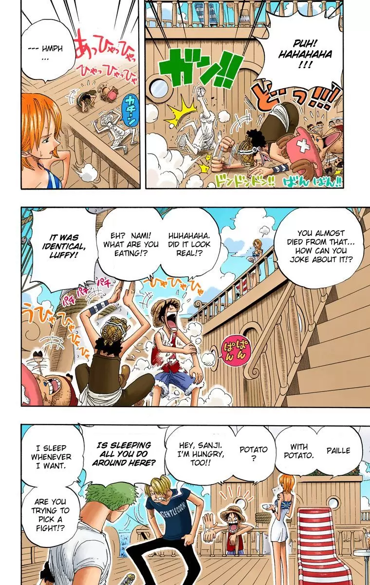 One Piece - Digital Colored Comics Vol.34 Chapter 322: Puffing Tom