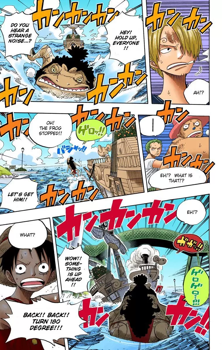 One Piece - Digital Colored Comics Vol.34 Chapter 322: Puffing Tom