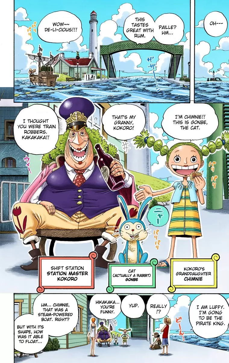 One Piece - Digital Colored Comics Vol.34 Chapter 322: Puffing Tom