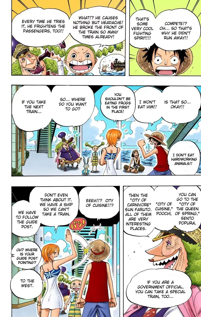 One Piece - Digital Colored Comics Vol.34 Chapter 322: Puffing Tom
