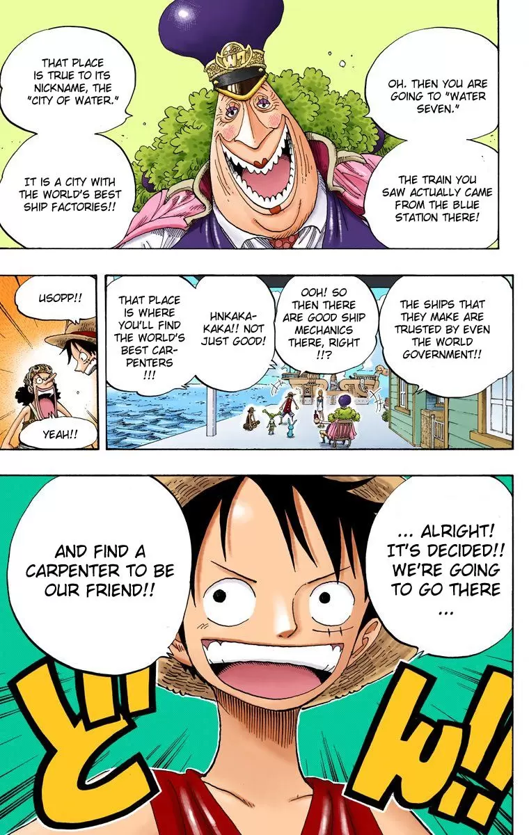 One Piece - Digital Colored Comics Vol.34 Chapter 322: Puffing Tom