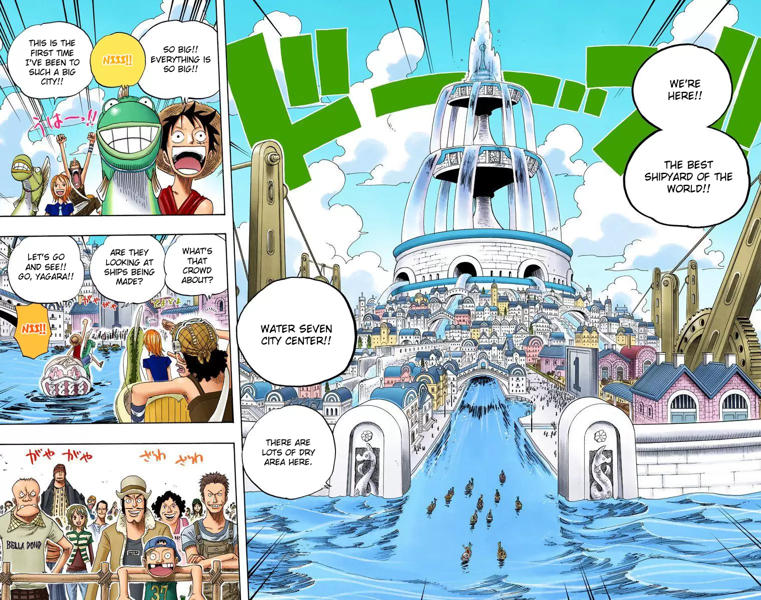 One Piece - Digital Colored Comics Vol.34 Chapter 324: Adventure In The City On The Water