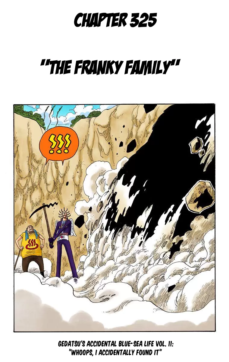 One Piece - Digital Colored Comics Vol.34 Chapter 325: The Franky Family