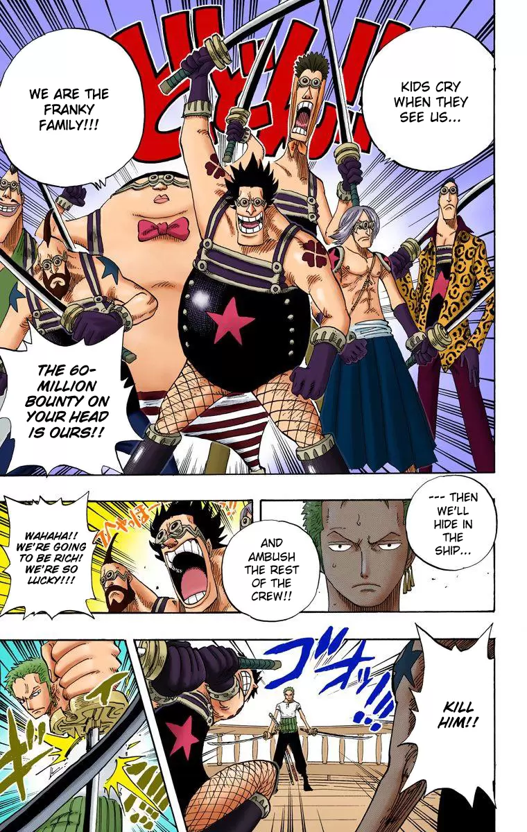 One Piece - Digital Colored Comics Vol.34 Chapter 325: The Franky Family