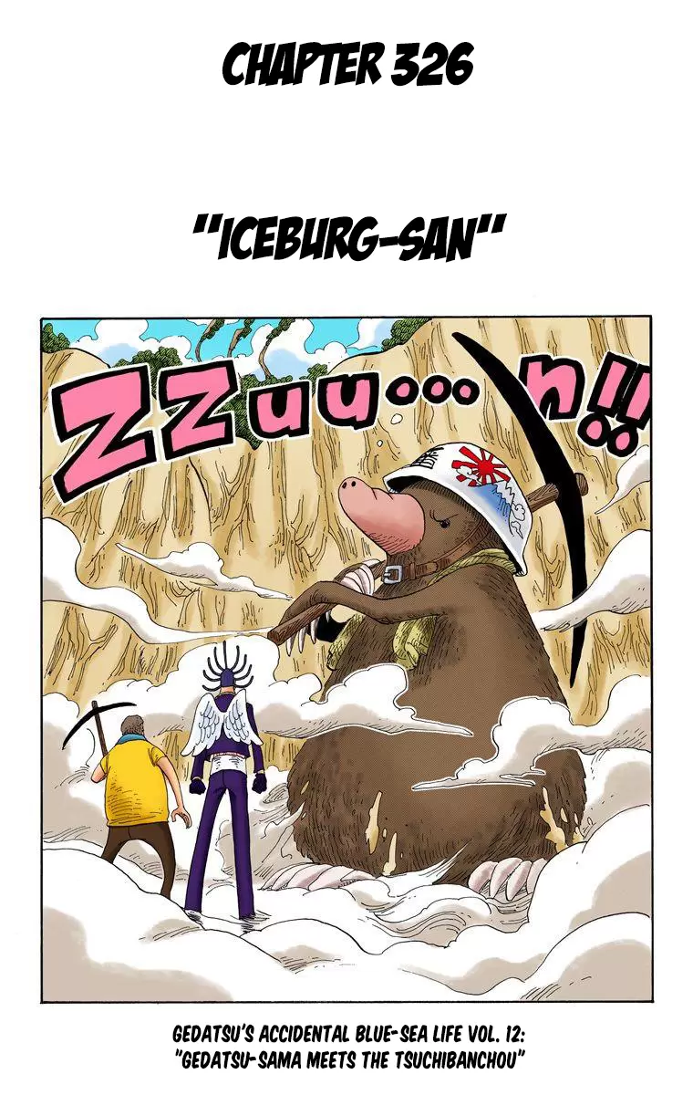 One Piece - Digital Colored Comics Vol.34 Chapter 326: Iceburg-San