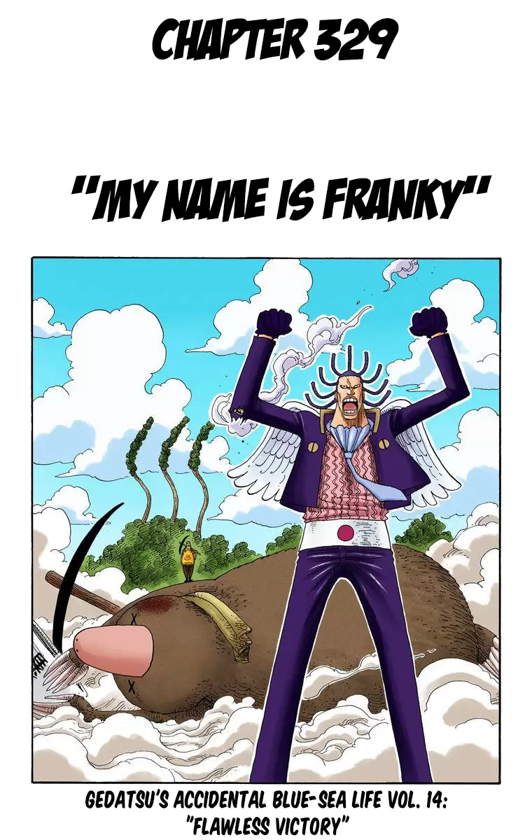 One Piece - Digital Colored Comics Vol.35 Chapter 329: My Name Is Franky