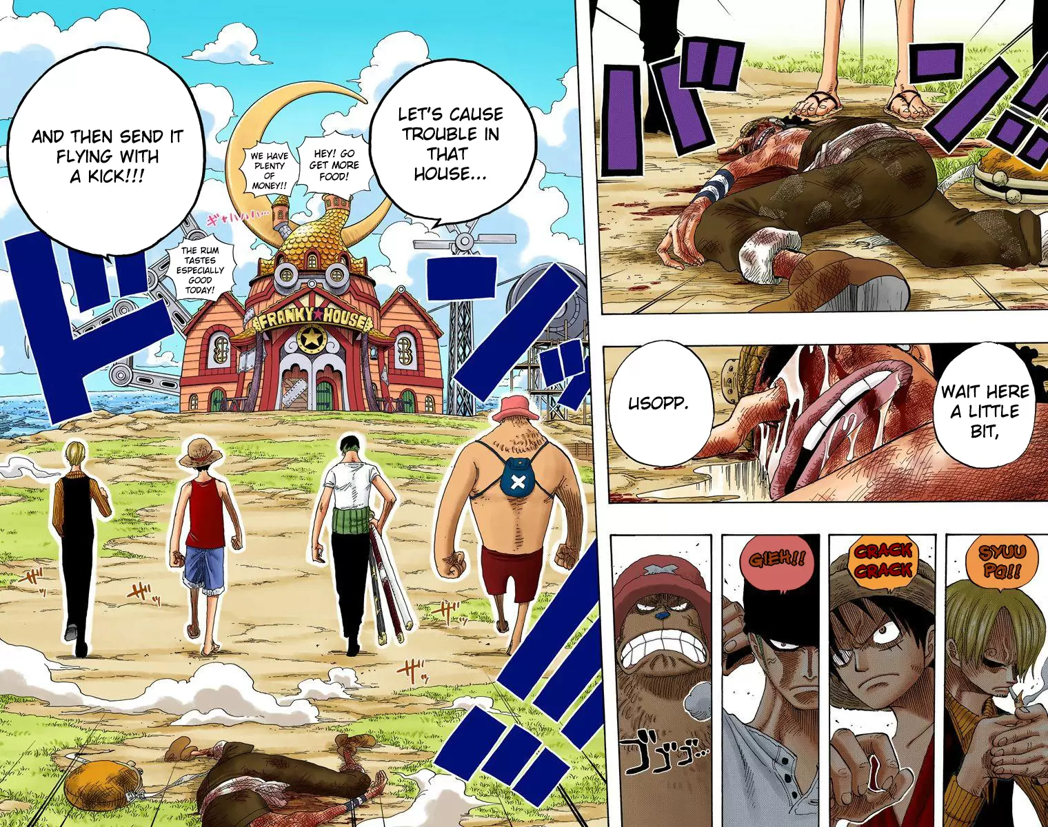 One Piece - Digital Colored Comics Vol.35 Chapter 329: My Name Is Franky