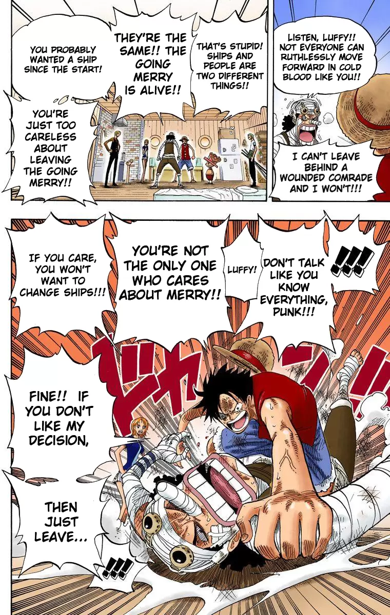 One Piece - Digital Colored Comics Vol.35 Chapter 331: A Big Quarrel