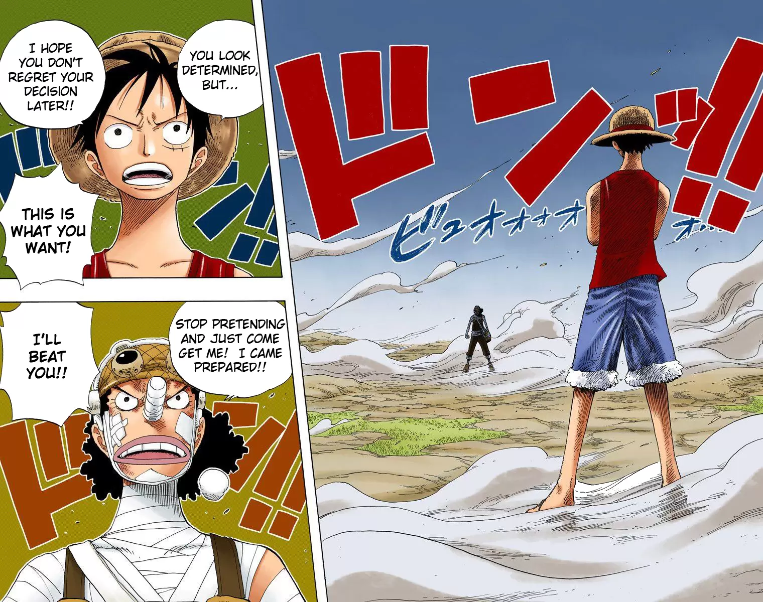 One Piece - Digital Colored Comics Vol.35 Chapter 332: Luffy Vs. Usopp