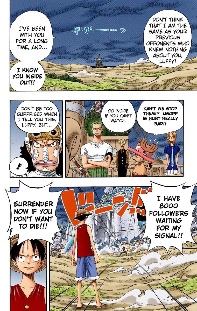 One Piece - Digital Colored Comics Vol.35 Chapter 332: Luffy Vs. Usopp