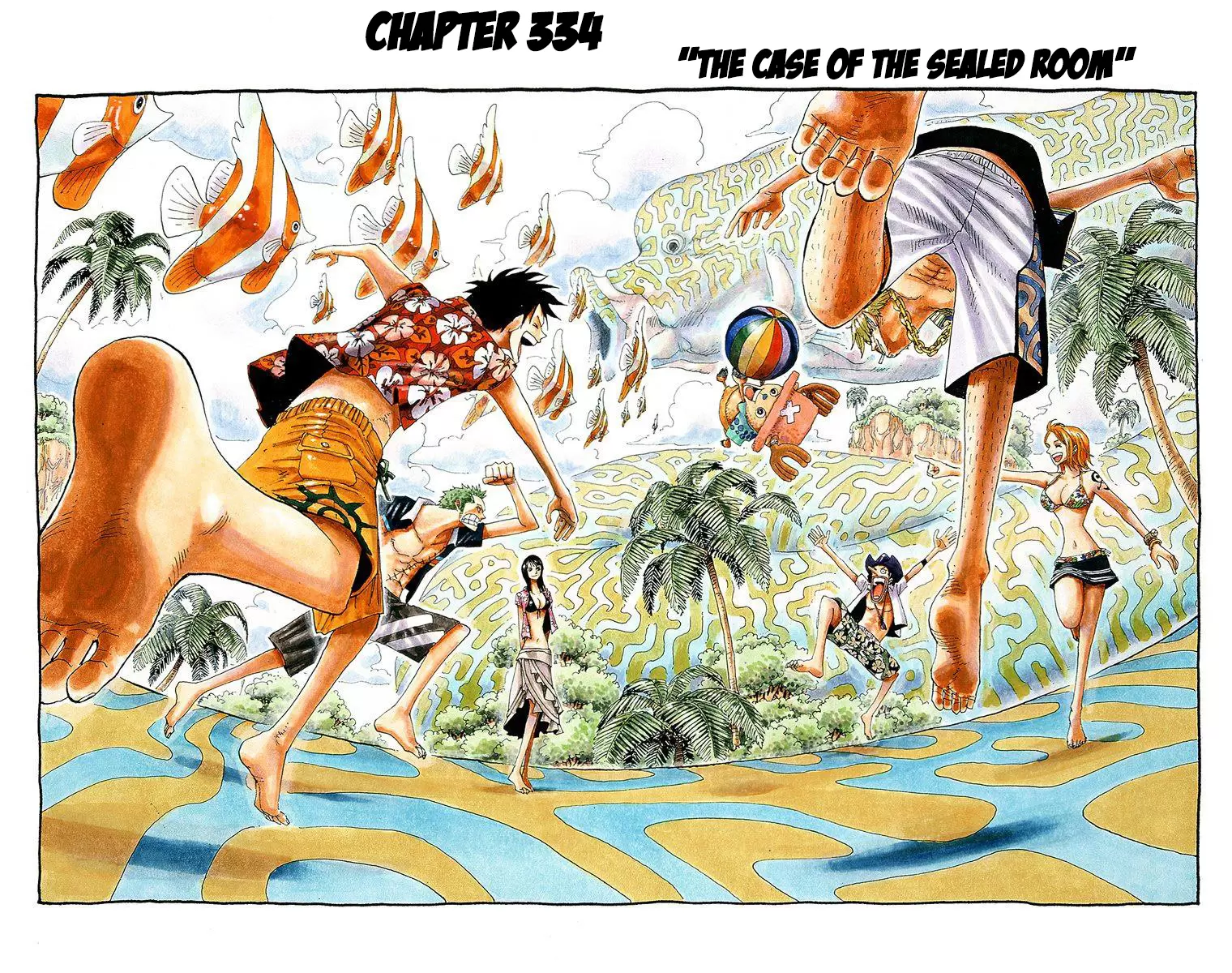 One Piece - Digital Colored Comics Vol.35 Chapter 334: The Case Of The Sealed Room