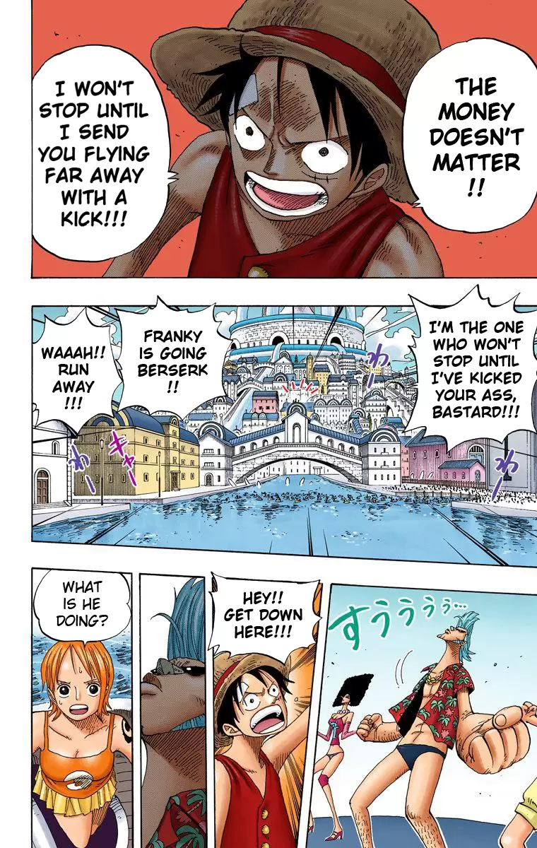 One Piece - Digital Colored Comics Vol.35 Chapter 336: Luffy Vs. Franky
