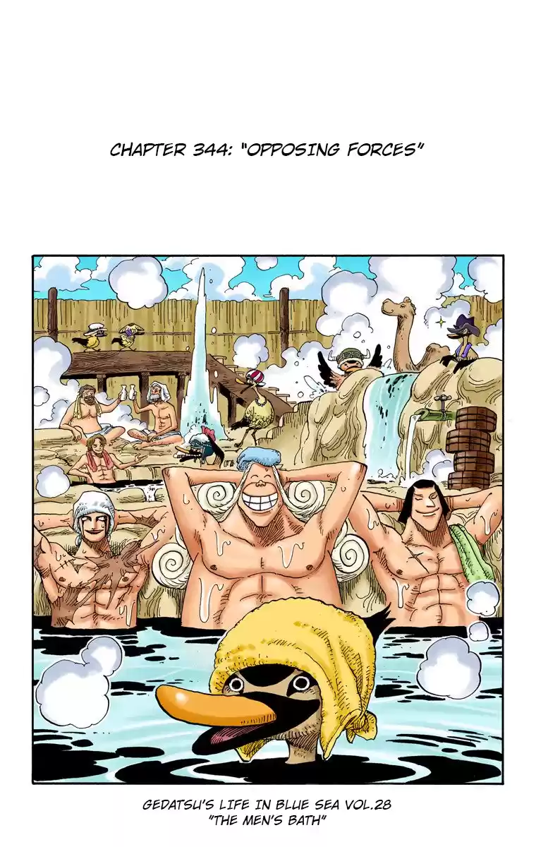 One Piece - Digital Colored Comics Vol.36 Chapter 344: Opposing Forces