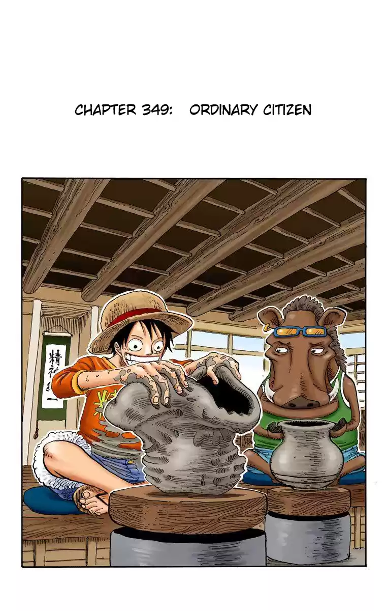One Piece - Digital Colored Comics Vol.37 Chapter 349: Ordinary Citizen