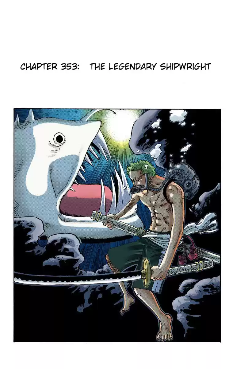 One Piece - Digital Colored Comics Vol.37 Chapter 353: The Legendary Shipwright