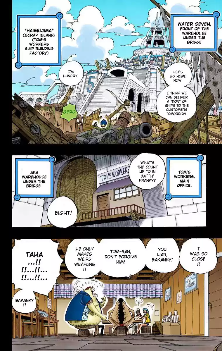 One Piece - Digital Colored Comics Vol.37 Chapter 353: The Legendary Shipwright