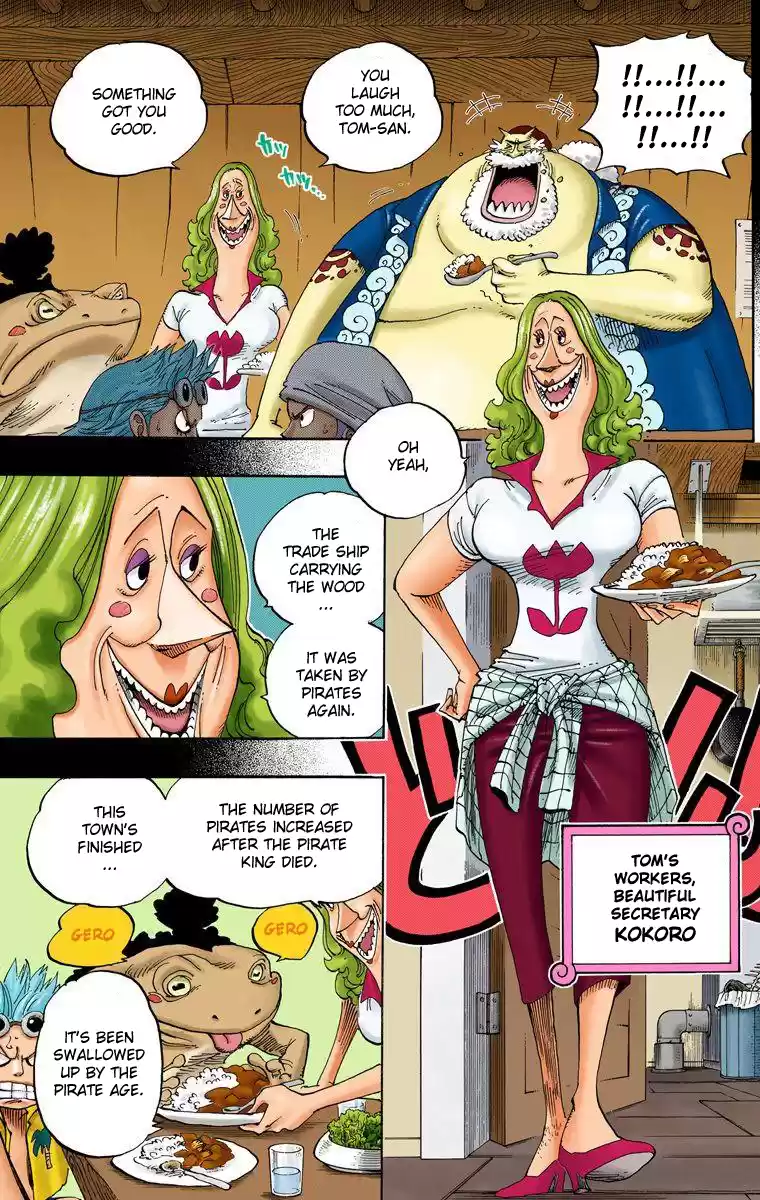 One Piece - Digital Colored Comics Vol.37 Chapter 353: The Legendary Shipwright