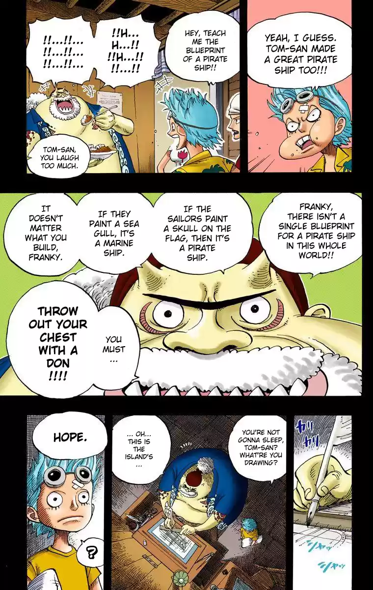 One Piece - Digital Colored Comics Vol.37 Chapter 353: The Legendary Shipwright