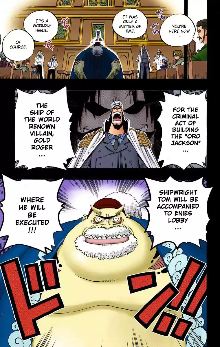 One Piece - Digital Colored Comics Vol.37 Chapter 353: The Legendary Shipwright