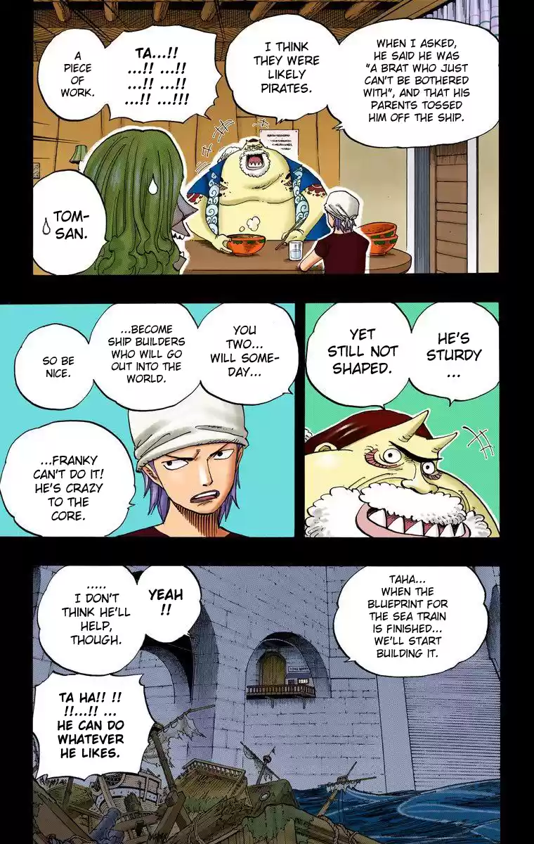 One Piece - Digital Colored Comics Vol.37 Chapter 354: The Sea Train