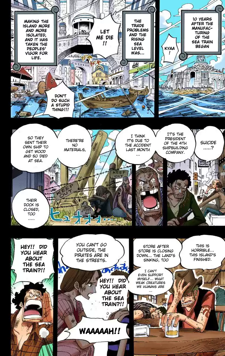 One Piece - Digital Colored Comics Vol.37 Chapter 354: The Sea Train