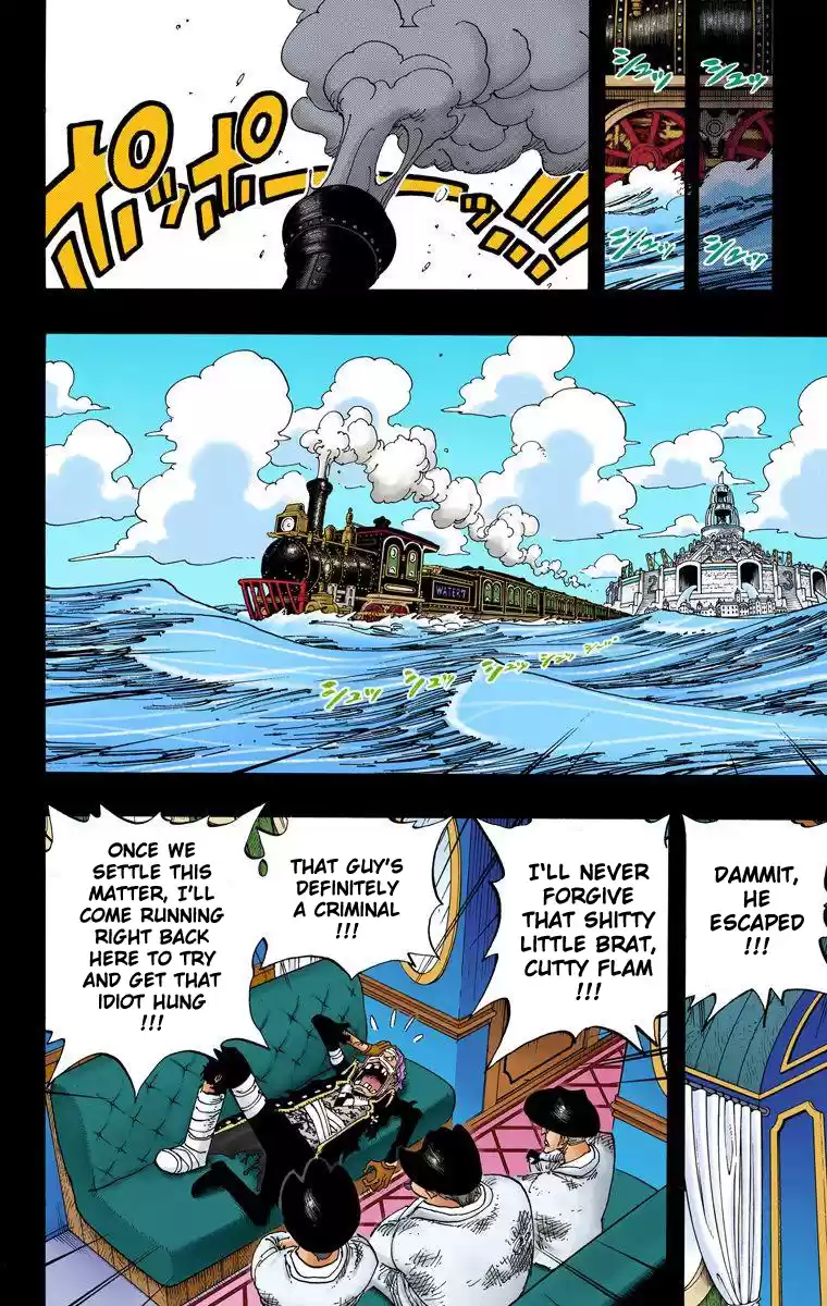 One Piece - Digital Colored Comics Vol.37 Chapter 357: Cutty Flam