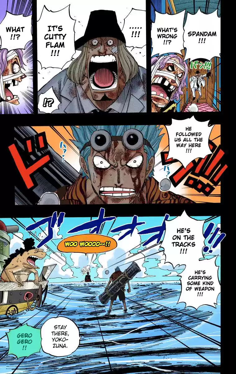 One Piece - Digital Colored Comics Vol.37 Chapter 357: Cutty Flam
