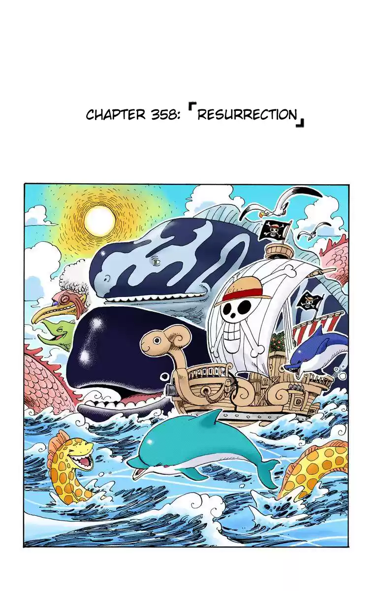 One Piece - Digital Colored Comics Vol.38 Chapter 358: Resurrection