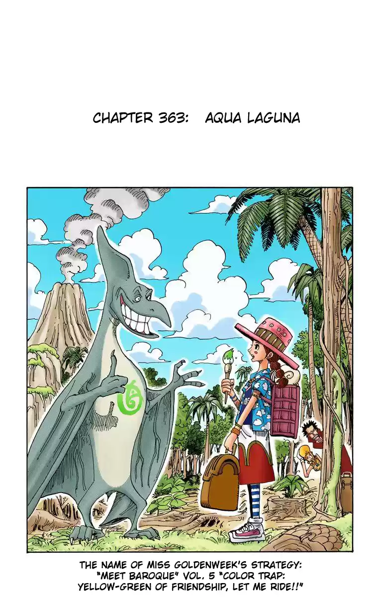 One Piece - Digital Colored Comics Vol.38 Chapter 363: Aqua Laguna